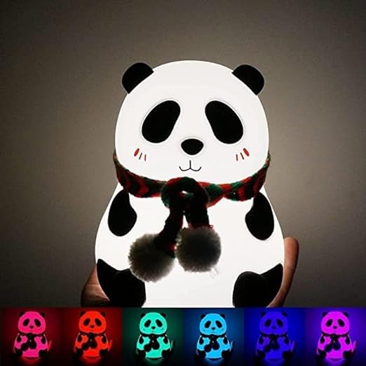 Panda Lamp, Panda Gifts, Panda Touch Silicone Lamp, Birthday Gift for Girls and Boys, Panda Light Lamp, Kids Night Light | Gifts for Woman | Valentine Gift